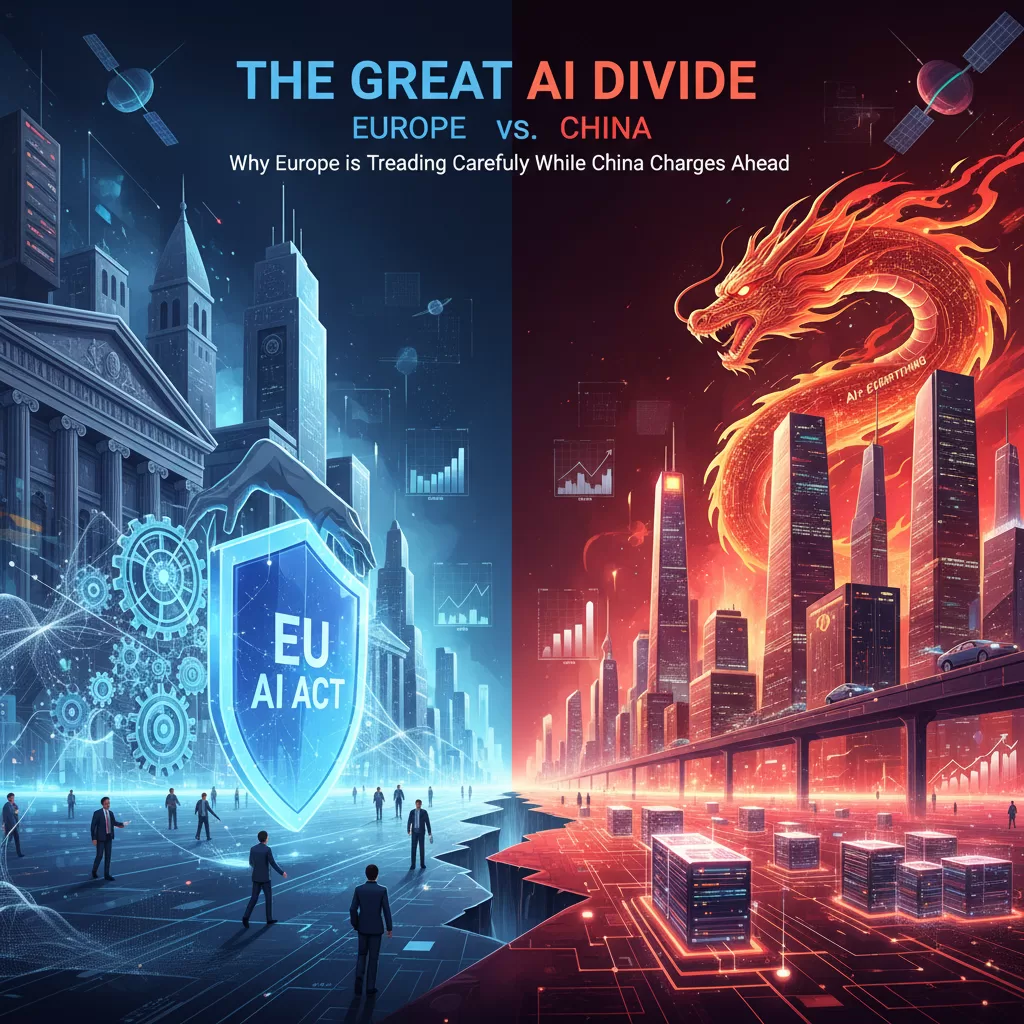 The Great AI Divide: Why Europe is Treading Carefully While China Charges Ahead